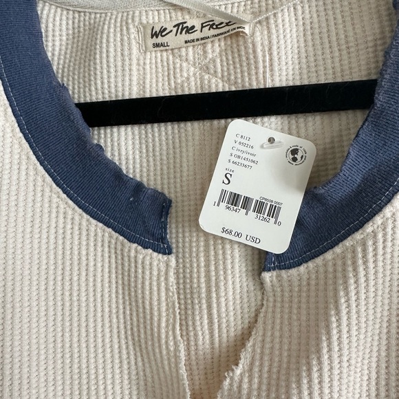 NWT Free People To The Wild Thermal / Ivory Combo - Picture 9 of 9